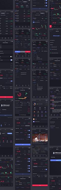 iceycici采集到UI_金融类