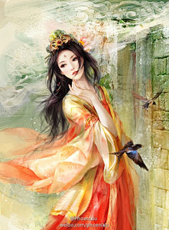 晴栀采集到古风