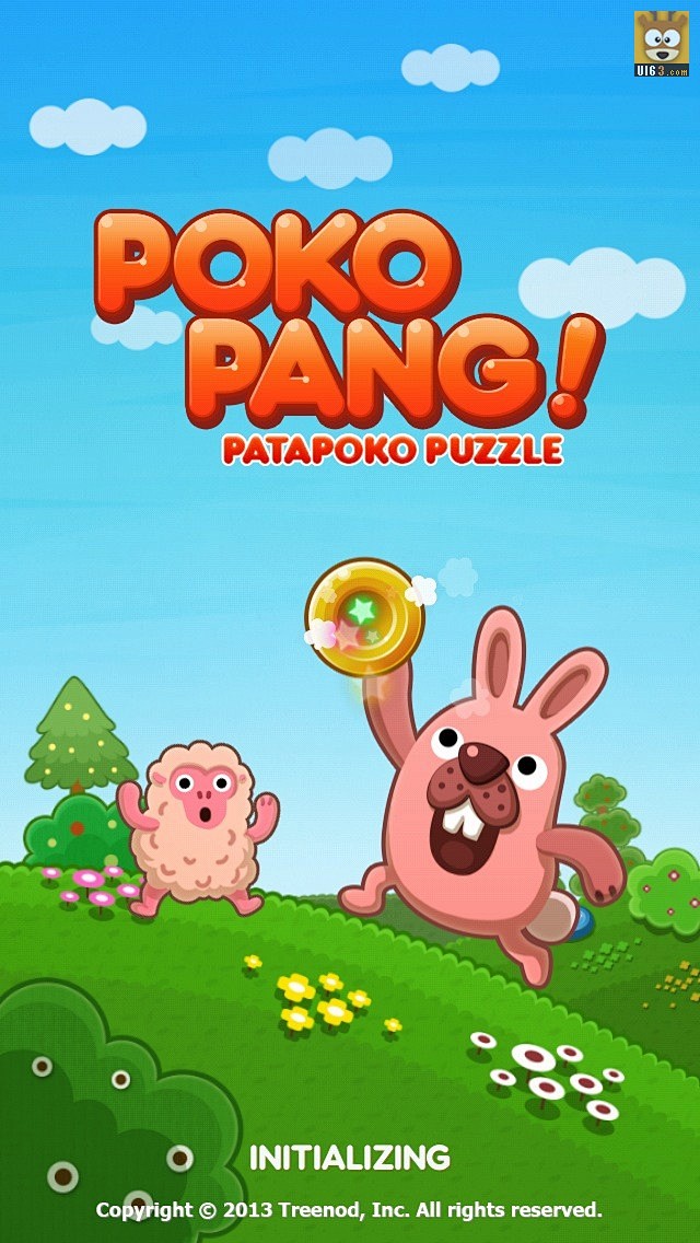 卡通游戏《poko pang》-UI界面...