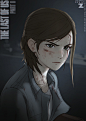 Ellie - The Last of Us part II, ♦️ Zeronis ♦️ : Fan Art with Japanese Anime style of Studio Ghibli.