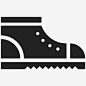 靴子脚保护图标_88ICON https://88icon.com 靴子 脚 保护 安全靴 保安 鞋