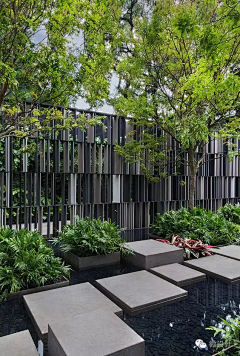 热带舔冰棍采集到【景观设计】景墙