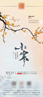 大寒小寒海报设计