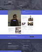 Audist - Modern Portfolio PSD Template