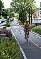 In the space of ten years NYC DOT Commissioner Janette Sadik-Kahn and landscape designer Margie Ruddick, ASLA helped transform the complex site of Queens Plaza from gateway and transit hub “morass” into a green refuge. Click image for full story and visit