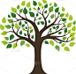 tree icon logo template
