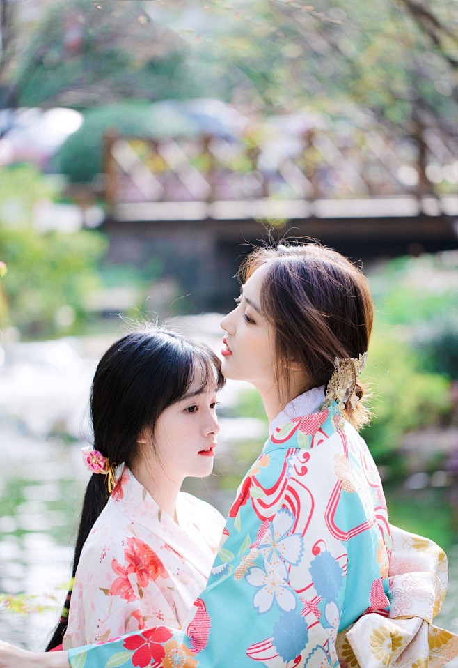 日系和服姐妹花性感养眼写真图片1015性感美女美桌网