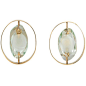 Pair of 1950's sconces by Max Ingrand for Fontana Arté