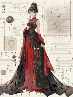 品悟设计采集到角色服装素材