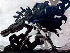 黑岩射手 榆林ACG 高清壁纸 black_rock_shooter 
