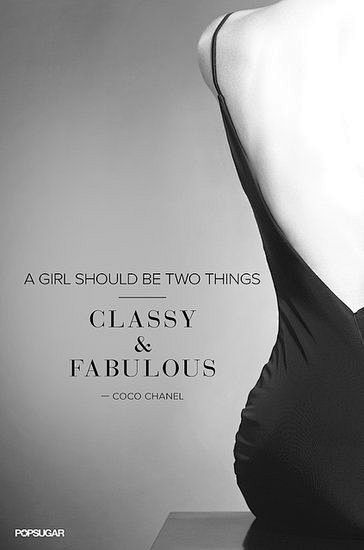 Coco Chanel, lady of...
