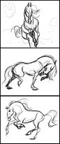 Els-A-Sketch: Warm-Up Horses