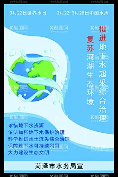 水务局  - 源文件下载【酷图网】水务局展板,蓝色展板,中国水日,中国水周,世界,海报,展架,河流,设计,广告设计,