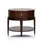 SOHO OVAL END TABLE