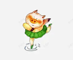 卡通小猪 创意素材