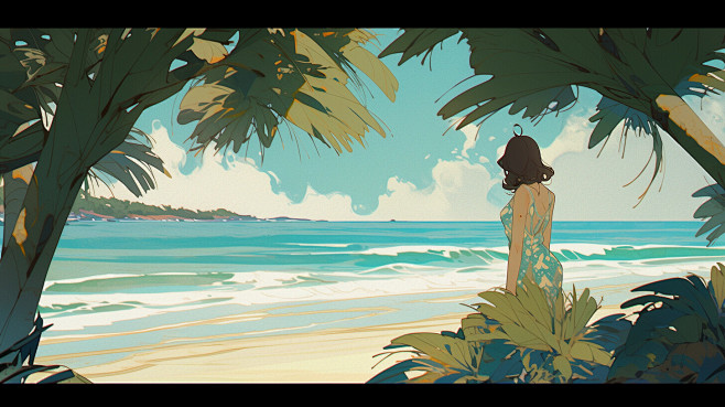 {AI系列}西方插画（场景）（卡通，写实...