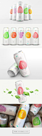 Chunliang Orchard fruit drink by Siongbo Deng. Source: Daily Package Design Inspiration. Pin curated by #SFields99 #packaging #design: 