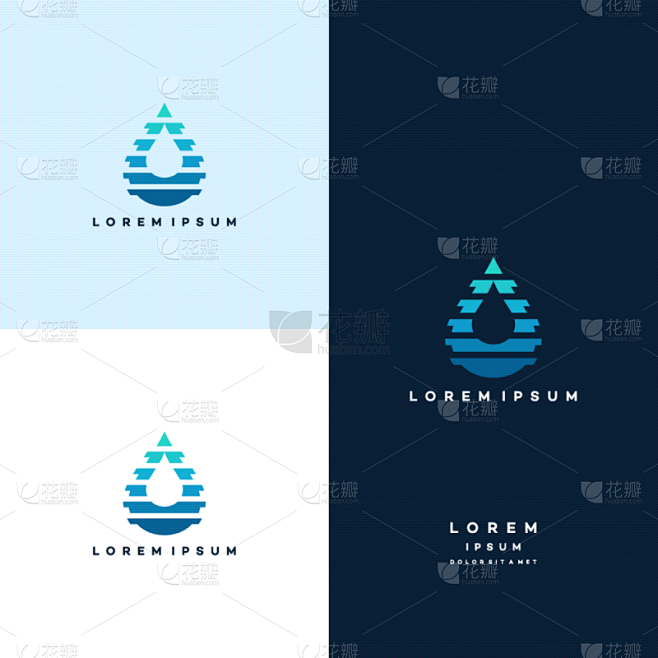 water drop logo desi...