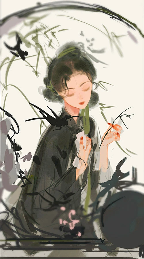 画师：眠狼-花瓣网