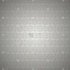 银色背景，皇家，古典花卉巴洛克图案，洛可可与黑暗的边缘