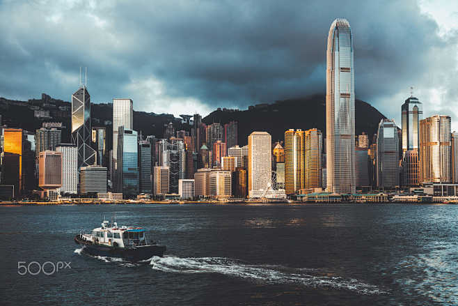 香港的天际线