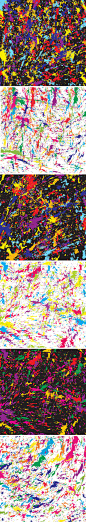 水彩彩色颜料飞舞飞溅色彩缤纷五颜六色彩图案纹理AI矢量设计素材-淘宝网