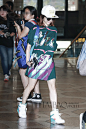 少女时代组合成员Sunny 6月19日韩国金浦机场街拍 (飞日本)