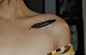 Feather tattoo