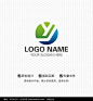 YJ字母电子科技LOGO设计