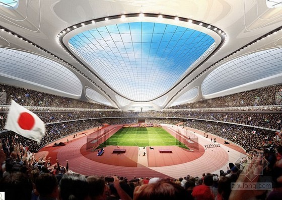 扎哈设计的2020年东京奥运会体育馆最新...