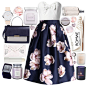 JOIN CONTEST if you want to win this beautiful skirt: http://www.polyvore.com/bottoms_in_romwe/contest.show?id=536486! <3