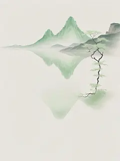 岁月斑驳，时光静好。错过，留云烟处；温暖，存心海间。 #高清壁纸 #治愈系 #禅意山水 #禅意 #绿色系 #治愈系风景 #插画 #治愈系插画 #江南 #烟雨江南 #江南烟雨 #手机壁纸 - 小红书