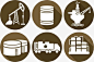 能源石油行业图标 运输车 钻井平台 UI图标 设计图片 免费下载 页面网页 平面电商 创意素材