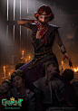 GWENT Card Game - Oriana, Bryan Sola : Card done for Cd projekt Red's Gwent: The witcher card game <br/>(c) 2016