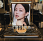2023 HERA SILKY STAY FOUNDATION PROMOTION彩妆美妆护肤香水香薰香氛洗护个人护理托盘 台面架 产品展示陈列道具设计物料
