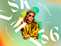 Jam of the Week | 136 rogue studio tash sultana psych-rock alternative rock indie rock cover art album art passion project branding illustration typography graphic design design jam of the week