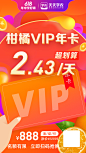 VIP 营销活动海报