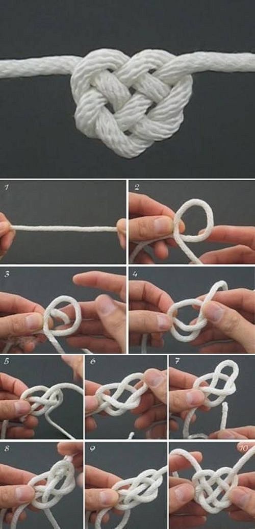 DIY Heart Knot DIY P...
