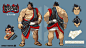 E. Honda Concept Art from Street Fighter 6