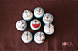 哆啦a梦手绘马卡龙8枚装 卢卡屋手工甜点零食喜糖生日个性礼品-淘宝网