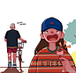 韩国小哥哥
他和妻子的日常漫画 每一张都甜到爆炸[心]
插画师Kyu-Young Lee 
ins：gyung_studio