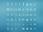 Hangloose - 50 PSD thin icons