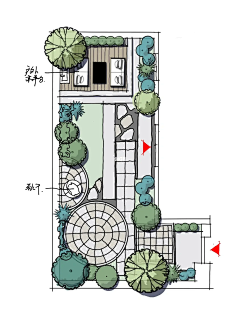 别墅花园设计师采集到平面