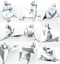 #SAI资源库# 动漫男性和服姿势画法参考！绘师九条制作的一组3D男性和服姿势参考，坐、卧、跪等一应俱全，自己借鉴，转需~（作者：九条 pid=44557264）
