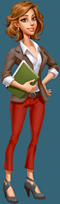 Super City: Alisa animation : 2D character animation. Soft: Spine.