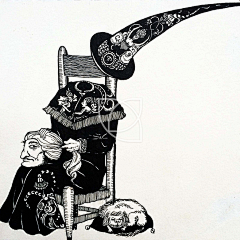 m4CUYPek采集到黑白插画