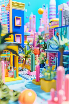 3D电商展示场景创意设计