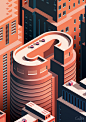 City Life - Isometric Cityscape : Isometric Cityscape