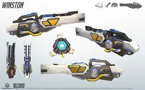 #设计赏析# 守望先锋武器设定 ​​​​
