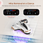 Amazon.com - JIGOO Bed Mattress Vacuum Cleaner: T600 Mattress Vacuum Cleaner with UV-Light,700W 15Kpa Vacuum Suction Deep Cleaning Vacuum with Smart Dust Sensor for Sofa/Bed/Fabric Surface(Corded,White)